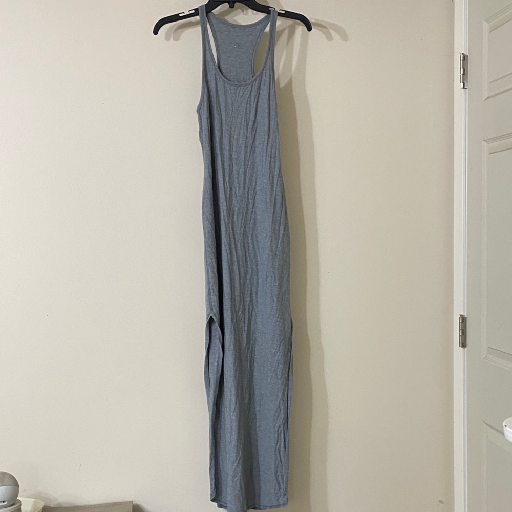 lululemon athletica grey Sleeveless Maxi Dress
